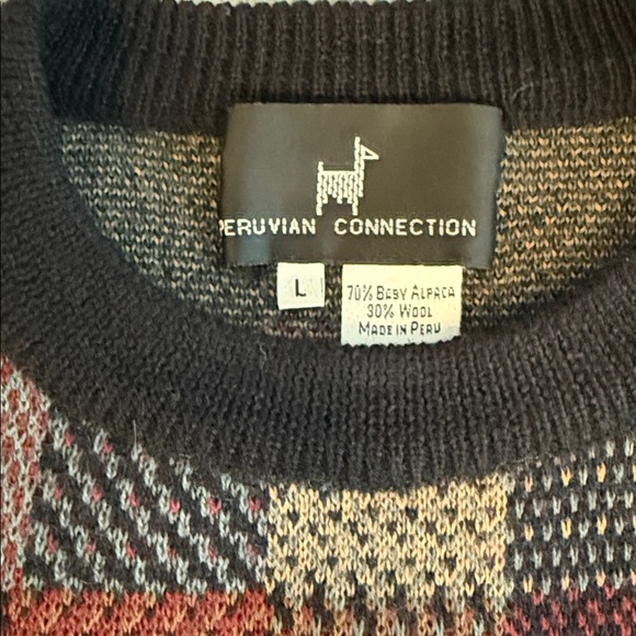 🇵🇪 Peruvian Connection Wool Sweater EUC - Picture 3 of 7